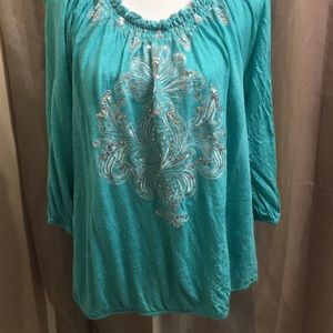 INC Bohemian Blouse